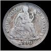 Image 2 : 1890-p Seated Liberty Dime 10c Grades vg+
