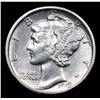 Image 2 : ***Auction Highlight*** 1919-s Mercury Dime 10c Graded Select Unc BY USCG (fc)