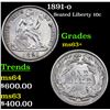 Image 1 : 1891-o Seated Liberty Dime 10c Grades Select+ Unc