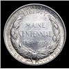 Image 3 : 1920 Maine Old Commem Half Dollar 50c Grades Select Unc