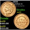Image 1 : 1859 Indian Cent 1c Grades Select AU