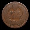 Image 3 : 1864 Bronze Indian Cent 1c Grades g+