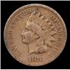 Image 2 : 1876 Indian Cent 1c Grades f+