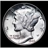 Image 2 : 1944-p Mercury Dime 10c Grades GEM++ Unc