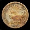 Image 2 : 1864 CN Indian Cent 1c Grades f+