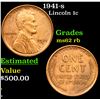 Image 1 : 1911-s Lincoln Cent 1c Grades Select Unc RB