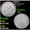 Image 1 : 1896-s Morgan Dollar $1 Grades vf++