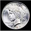 Image 2 : 1924-p Peace Dollar $1 Grades GEM+ Unc