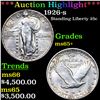 ***Auction Highlight*** 1926-s Standing Liberty Quarter 25c Graded ms65+ BY SEGS (fc)