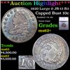***Auction Highlight*** 1820 Large 0 JR-13 R3 Capped Bust Dime 10c Graded ms62+ BY SEGS (fc)