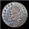 Image 2 : ***Auction Highlight*** 1820 Large 0 JR-13 R3 Capped Bust Dime 10c Graded ms62+ BY SEGS (fc)
