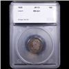 Image 4 : ***Auction Highlight*** 1820 Large 0 JR-13 R3 Capped Bust Dime 10c Graded ms62+ BY SEGS (fc)