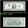 Image 1 : 1976 $2 Green Seal Federal Reseve Note Grades Choice CU