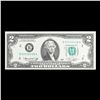 Image 2 : 1976 $2 Green Seal Federal Reseve Note Grades Choice CU
