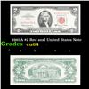 Image 1 : 1963A $2 Red seal United States Note Grades Choice CU