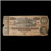 Image 2 : 1864 $10 Confederate States Note, T68 Grades xf details