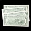 Image 3 : set of 4 non-concecutive 1976 $2 Green Seal Federal Reseve Note Grades CU