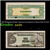 1943 Philippines(Under Japanese Occupation) 10 Pesos Note P# 111A Grades Choice AU