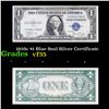 1935c $1 Blue Seal Silver Certificate Grades vf++