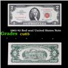 Image 1 : 1963 $2 Red seal United States Note Grades Gem CU
