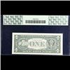 Image 3 : PCGS 1999 $1 Dollar Federal Reserve Note Millennium Set Serial #20003258 Graded ms64 By PCGS