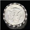 Image 3 : ***Auction Highlight*** Old 50c Roll $10 Halves in an old bank wrapper p Kennedy & 1940 Walker Ends 
