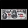 Image 2 : ***Auction Highlight*** 1907 $5 Large Size Legal Tender Note "WoodChopper" Fr-91 Grades Select AU (f
