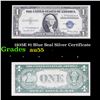 1935E $1 Blue Seal Silver Certificate Grades Choice AU
