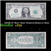 1963B $1 'Barr Note' Federal Reserve Note Grades vf++