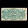 Image 3 : 1863 US Fractional Currency 25c Fourth Issue Fr-1307 Grades vf details
