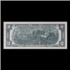 Image 3 : 1976 $2 Federal Reserve Note 1st Day of Issue, with Stamp Grades Gem CU