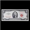 Image 2 : 1963 $2 Red seal United States Note Grades xf+