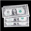Image 2 : Set of 5 Concecutive *Starnote* 1999 $1 Federal Reserve Note Grades CU