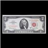 Image 2 : 1963A $2 Red seal United States Note Grades Choice AU