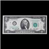 Image 2 : 1976 $2 Federal Reserve Note Grades Choice CU