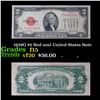 Image 1 : 1928G $2 Red seal United States Note Grades f+