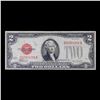 Image 2 : 1928F $2 Red seal United States Note Grades vf++