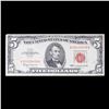 Image 2 : 1963 $5 Red seal United States Note Grades Select AU