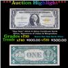 ***Auction Highlight*** *Star Note* 1935A $1 Silver Certificate North Africa, Signatures of Julian &