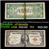 1935A $1 Silver Certificate Hawaii WWII Emergency Currency Grades vf details