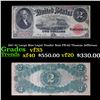 1917 $2 Large Size Legal Tender Note FR-60 Thomas Jefferson Grades vf++