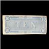 Image 3 : 1864 $10 Confederate States Note, T68 Grades Select AU