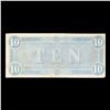 Image 3 : 1864 $10 Confederate States Note, T68 Grades Choice AU