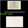 1923 Germany 10 Million Mark Post-WWI Hyperinflation Currency Banknote P# 106a, Watermark: G/D in st