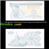 1991 Ukraine 1 Karbovantsi Control Coupon Issue Banknote P# 82a Grades Gem+ CU