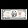 Image 2 : 1963 $2 Red seal United States Note Grades Choice CU