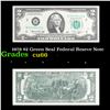 Image 1 : 1976 $2 Green Seal Federal Reseve Note Grades Gem+ CU