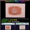 ***Auction Highlight*** PCGS TOP POP! US Fractional Currency 5c 2nd Issue FR-1332SP Specimen Note Gr
