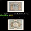 Image 1 : 1920 Germany 100 Mark Note P# 96A Grades vf++