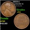 Image 1 : 1923-s Lincoln Cent 1c Grades vf++